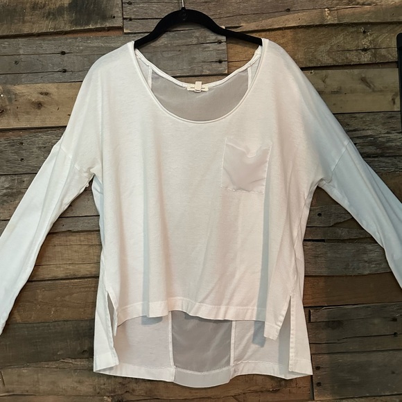 silence + noise Tops - Silent Noise/ Urban Outfitters Small White loose fit Top